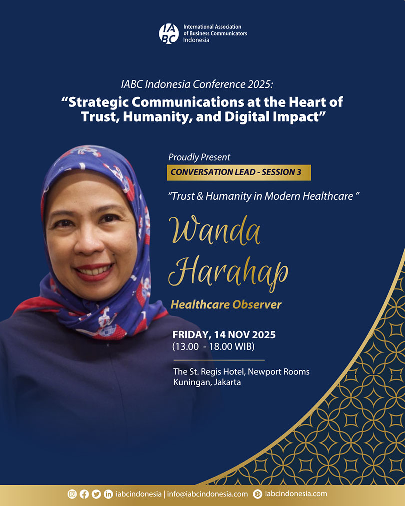 IABC Conference 2025 Keynote Speaker Wanda Harahap IABC Conference 2025 Keynote Speaker Wanda Harahap