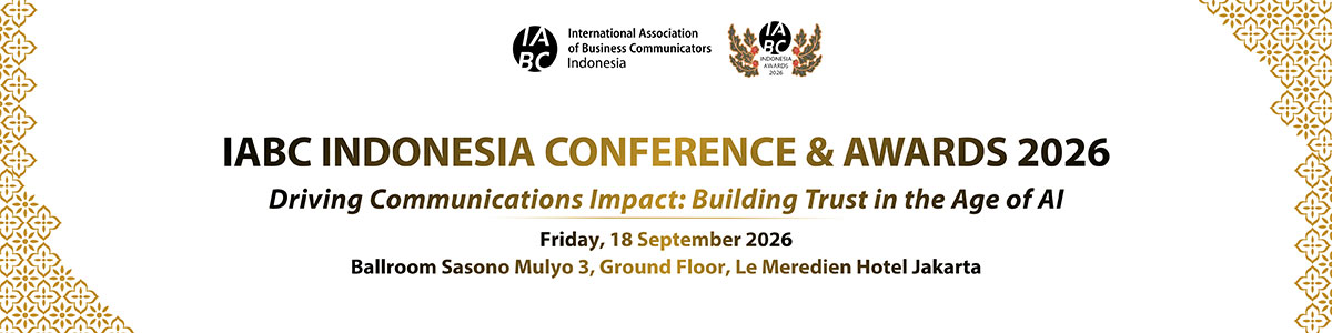 IABC-Conference-2026-Header The 5th IABC Indonesia Conference & Awards | 2026