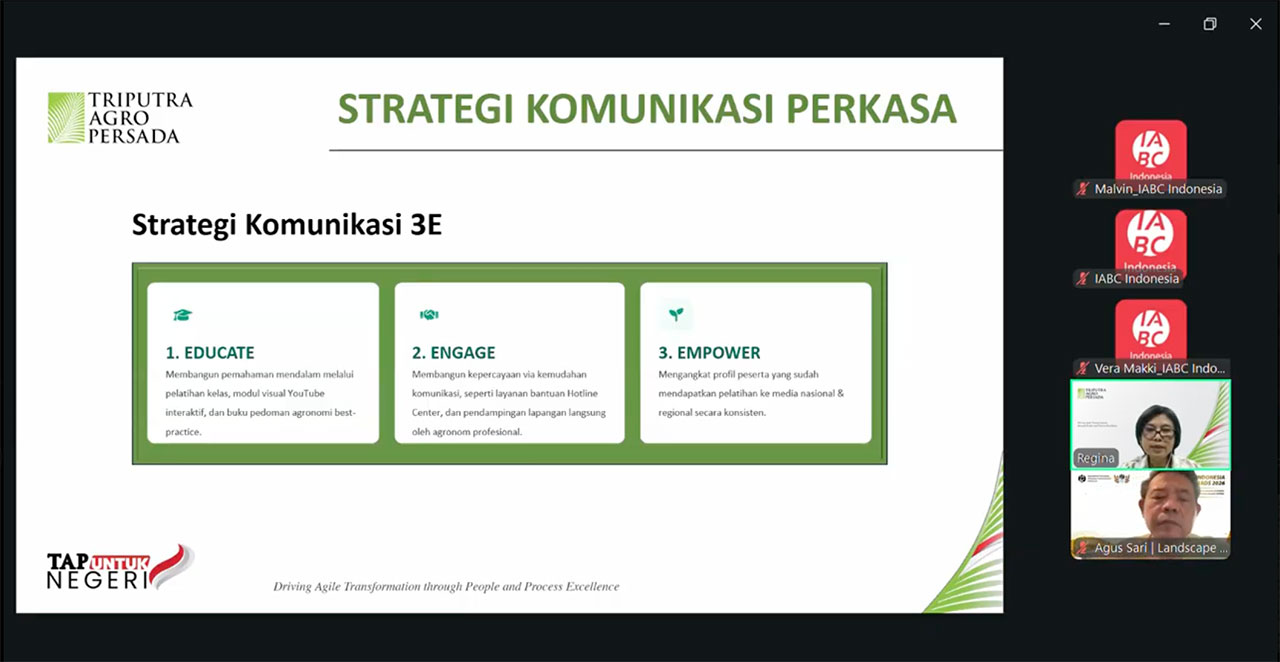 Triputra Agro Persada IABC Indonesia Awards 2026